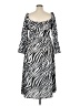 ASOS Design Animal Print Multi Color Silver Cocktail Dress Size 14 - photo 2