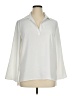 Insight 100% Polyester Ivory 3/4 Sleeve Blouse Size XL - photo 1