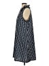 Chico's Polka Dots Blue Black Casual Dress Size Lg (2.5) - photo 5