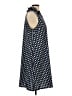 Chico's Polka Dots Blue Black Casual Dress Size Lg (2.5) - photo 4