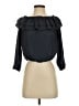 Mono b 100% Polyester Black 3/4 Sleeve Blouse Size S - photo 1