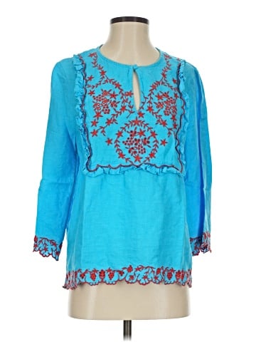 J.Crew 3/4 Sleeve Blouse (view 1)