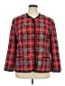 Koret Plaid Red Jacket Size 18 - photo 1