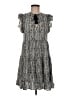 Elan 100% Rayon Tweed Gray Casual Dress Size M - photo 1