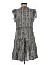 Elan 100% Rayon Tweed Gray Casual Dress Size M - photo 2