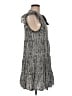 Elan 100% Rayon Tweed Gray Casual Dress Size M - photo 4