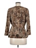 Studio 1940 Animal Print Gold 3/4 Sleeve Blouse Size M - photo 2