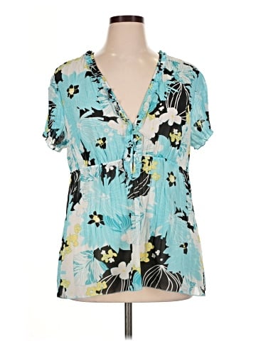 Notations Short Sleeve Blouse (view 1)