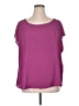 Torrid Purple Short Sleeve Blouse Size 1X Plus (1) - photo 1