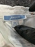 Jacadi 100% Cotton Print Ivory Long Sleeve Button-Down Shirt Size 4 - photo 3