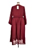 BLOOMCHIC 100% Polyester Burgundy Casual Dress Size 22 - photo 2