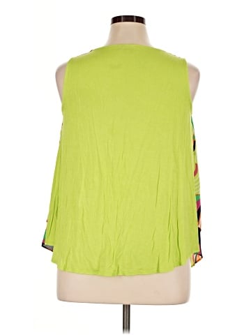 Kaari Blue 3/4 Sleeve Blouse (view 2)