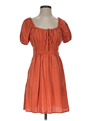 Madewell Dobby Sophia Tie-Front Mini Dress (view 1)