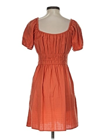 Madewell Dobby Sophia Tie-Front Mini Dress (view 2)