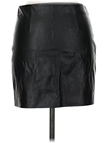 Shinestar Faux Leather Skirt (view 2)