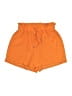 Unbranded Solid Orange Shorts Size XS - photo 1