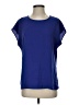 Halogen 100% Polyester Blue Short Sleeve T-Shirt Size S - photo 1