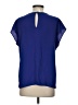 Halogen 100% Polyester Blue Short Sleeve T-Shirt Size S - photo 2