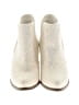 Not Rated White Ankle Boots Size 6 - photo 2