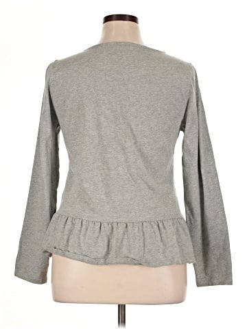 J.Crew Factory Store Long Sleeve Top (view 2)