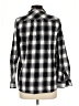 Levi's 100% Cotton Plaid Black Long Sleeve Button-Down Shirt Size L - photo 2