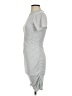 Express Solid Gray Casual Dress Size XS - photo 5