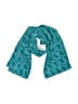 St. John 100% Silk Teal Silk Scarf One size - photo 1