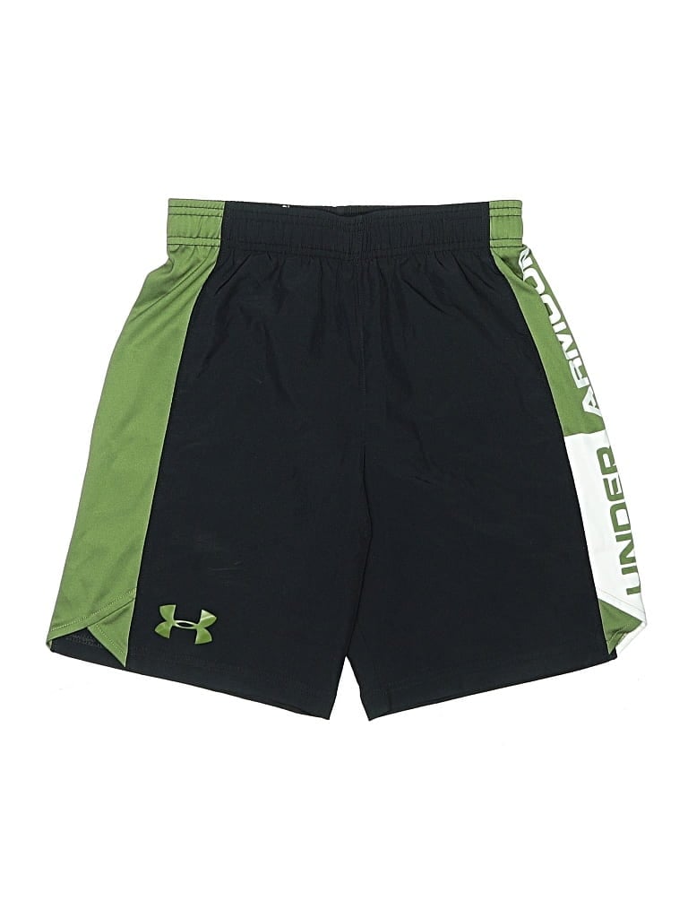 Pre-owned Under Armour Kids' Athletic Shorts In Green