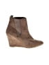 Charlotte Russe Brown Ankle Boots Size 8 - photo 1
