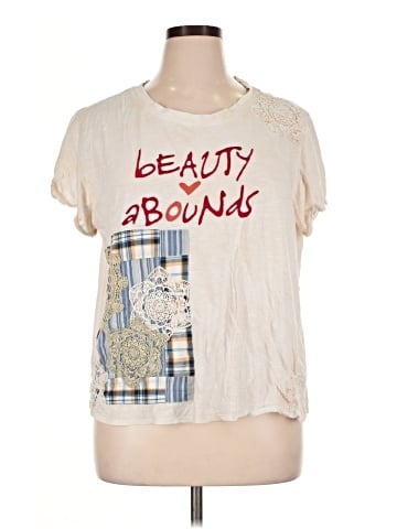 Pilcro Short Sleeve Blouse (view 1)