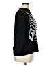 Romwe 100% Acrylic Graphic Black Pullover Sweater Size XL - photo 4