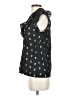 French Connection Black Sleeveless Blouse Size 2 - photo 5