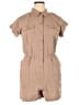 Simply Vera Vera Wang Solid Tan Romper Size L - photo 1