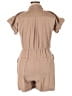 Simply Vera Vera Wang Solid Tan Romper Size L - photo 2