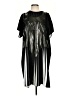 Maison Margiela 100% Polyester Graphic Black Casual Dress Size S - photo 1