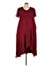 Assorted Brands 100% Polyester Burgundy Casual Dress Size XXL - photo 1