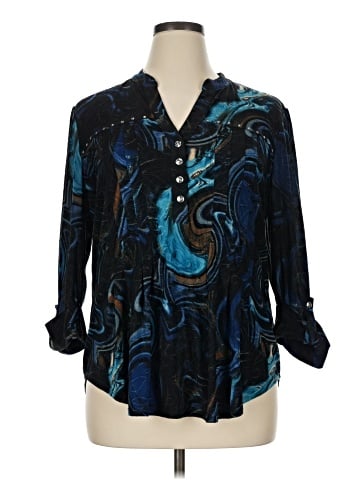 Cocomo 3/4 Sleeve Blouse (view 1)