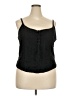 Torrid 100% Polyester Black Sleeveless Blouse Size 3X Plus (3) - photo 1