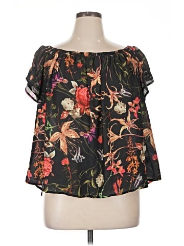 Belle + Sky 3/4 Sleeve Blouse (view 1)