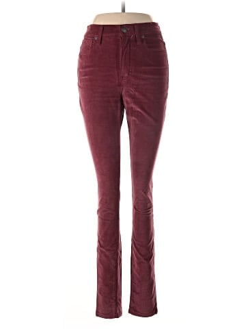Madewell 10" High-Rise Skinny Jeans: Stretch Velvet Edition (view 1)
