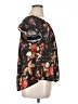 Belle + Sky 100% Polyester Floral Black 3/4 Sleeve Blouse Size XL - photo 4