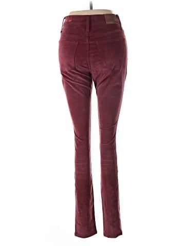 Madewell 10" High-Rise Skinny Jeans: Stretch Velvet Edition (view 2)