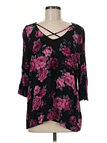 Torrid 3/4 Sleeve Blouse (view 1)