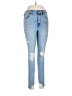 Good American Hearts Blue Jeans Size 31 waist - photo 1