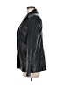 Siena 100% Leather Black Blazer Size 6 - photo 5