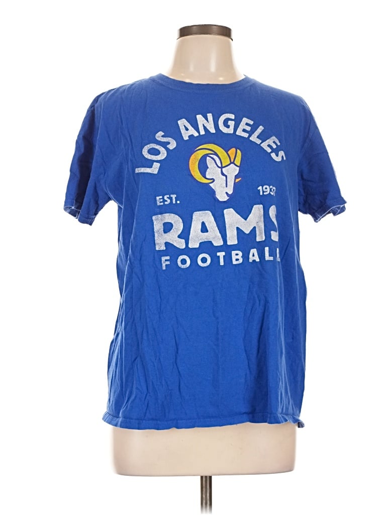 Pre-owned Fanatics Short Sleeve T-shirt In Blue