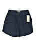 Liv Solid Blue Cargo Shorts Size M - photo 1