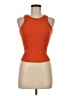 LACAUSA Orange Tank Top Size M - photo 1