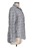 Grayson 100% Cotton Paisley Gray Long Sleeve Button-Down Shirt Size Lg (4) - photo 4
