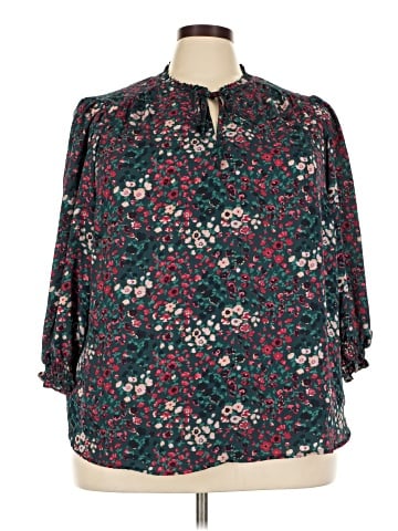 Carolina Belle 3/4 Sleeve Blouse (view 1)